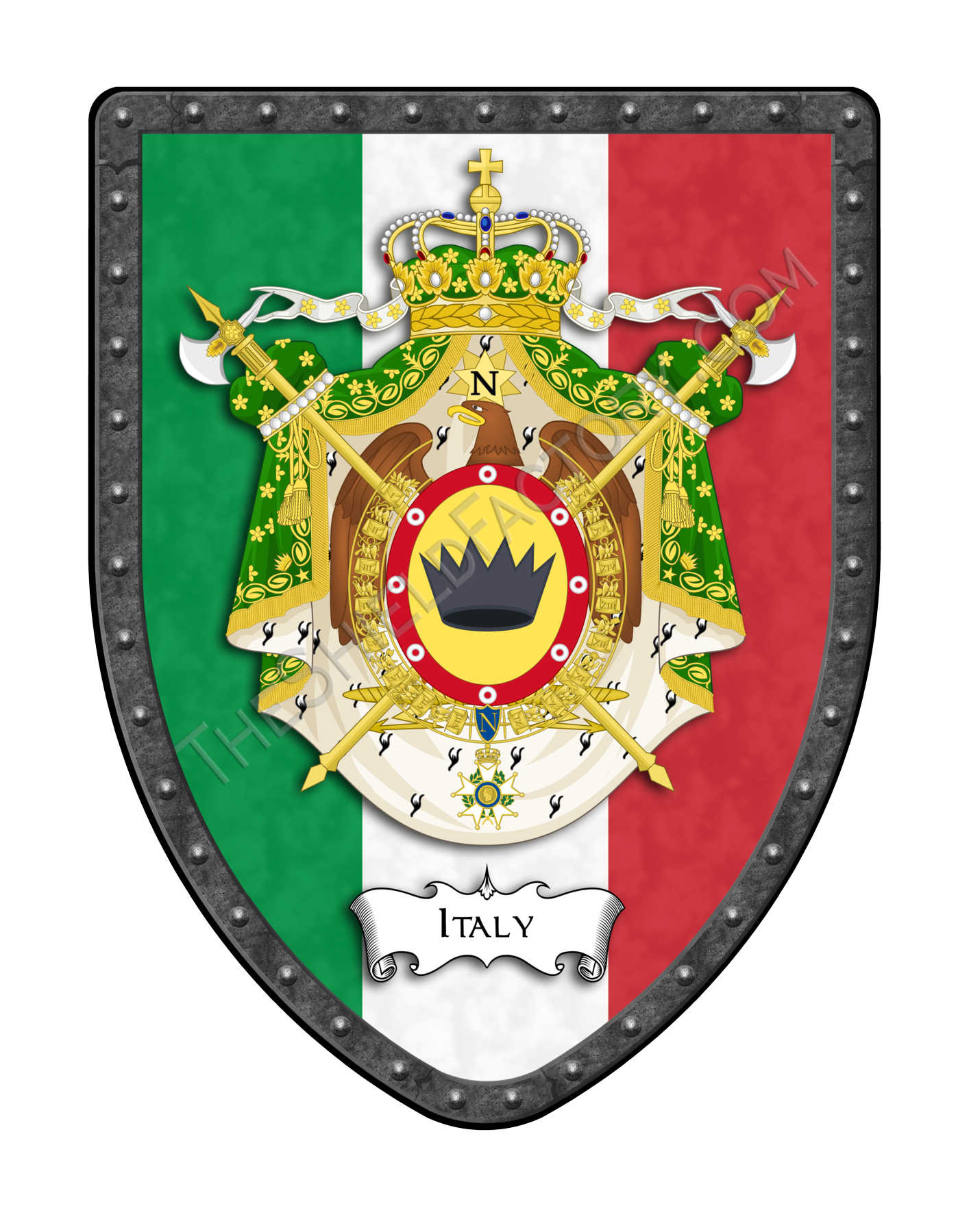 Countries of Eurepe Royal Coat of Arms Shields