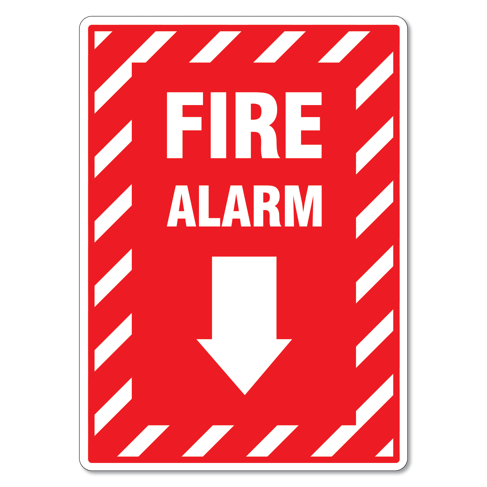 Fire Alarm Location Sign - The Signmaker