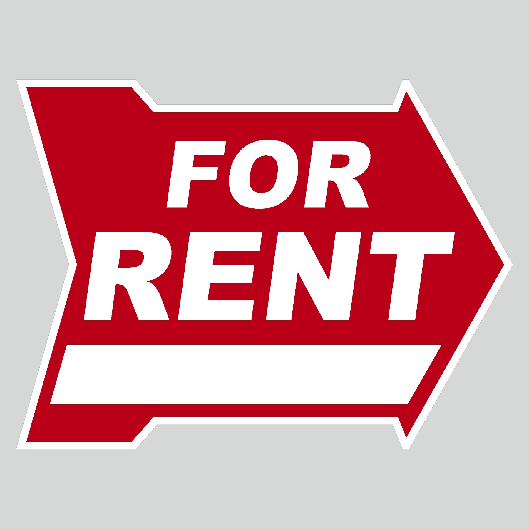 For Rent Sign 1 Arrow Shape The Sign Store NM