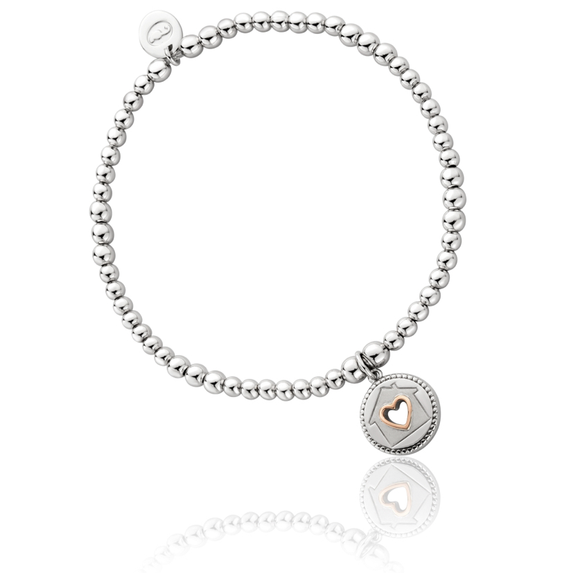Clogau Home is where the Heart Is Affinity Bracelet. 16.5cm 17.5cm