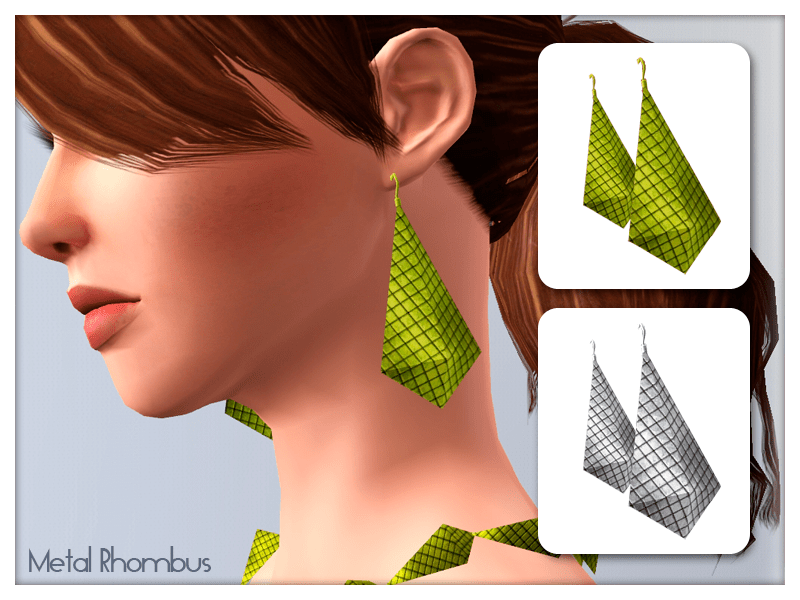 The Sims Resource Metal Rhombus