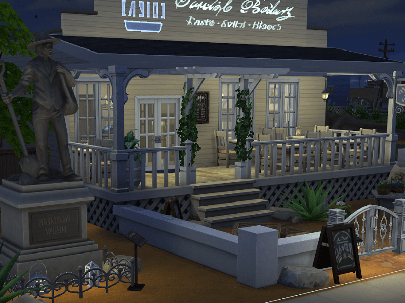 The Sims Resource Western Steak Restaurant / nocc.