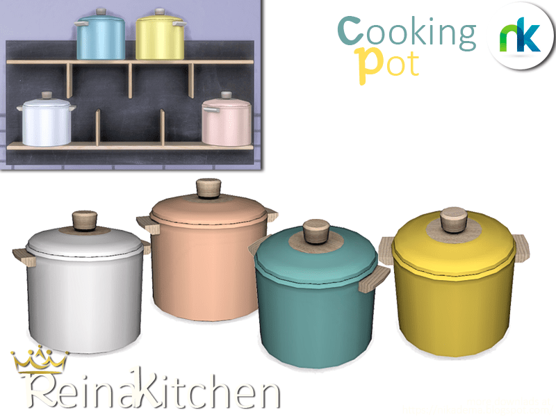 The Sims Resource Reina Kitchen Cooking Pot