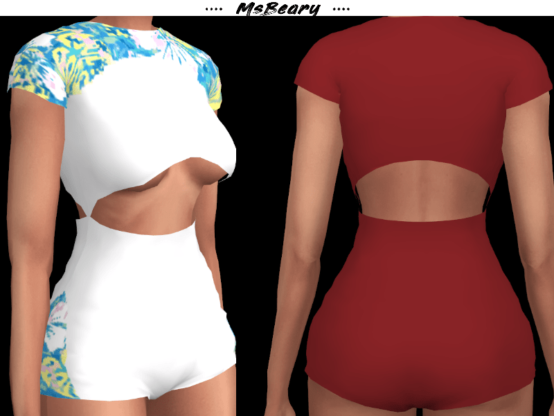 The Sims Resource Diverlike One Piece Suit