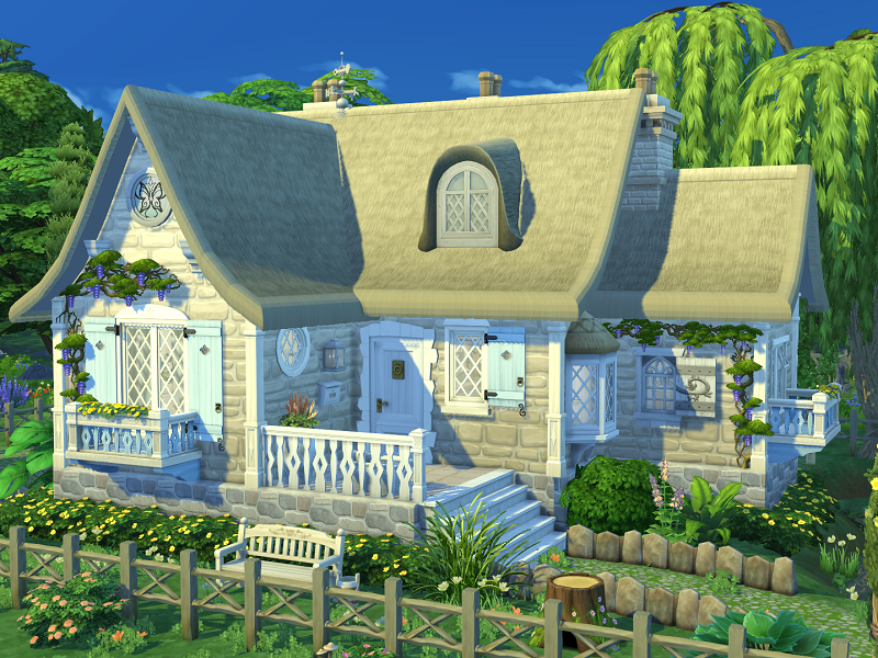 The Sims Resource Fairy Cottage // No CC