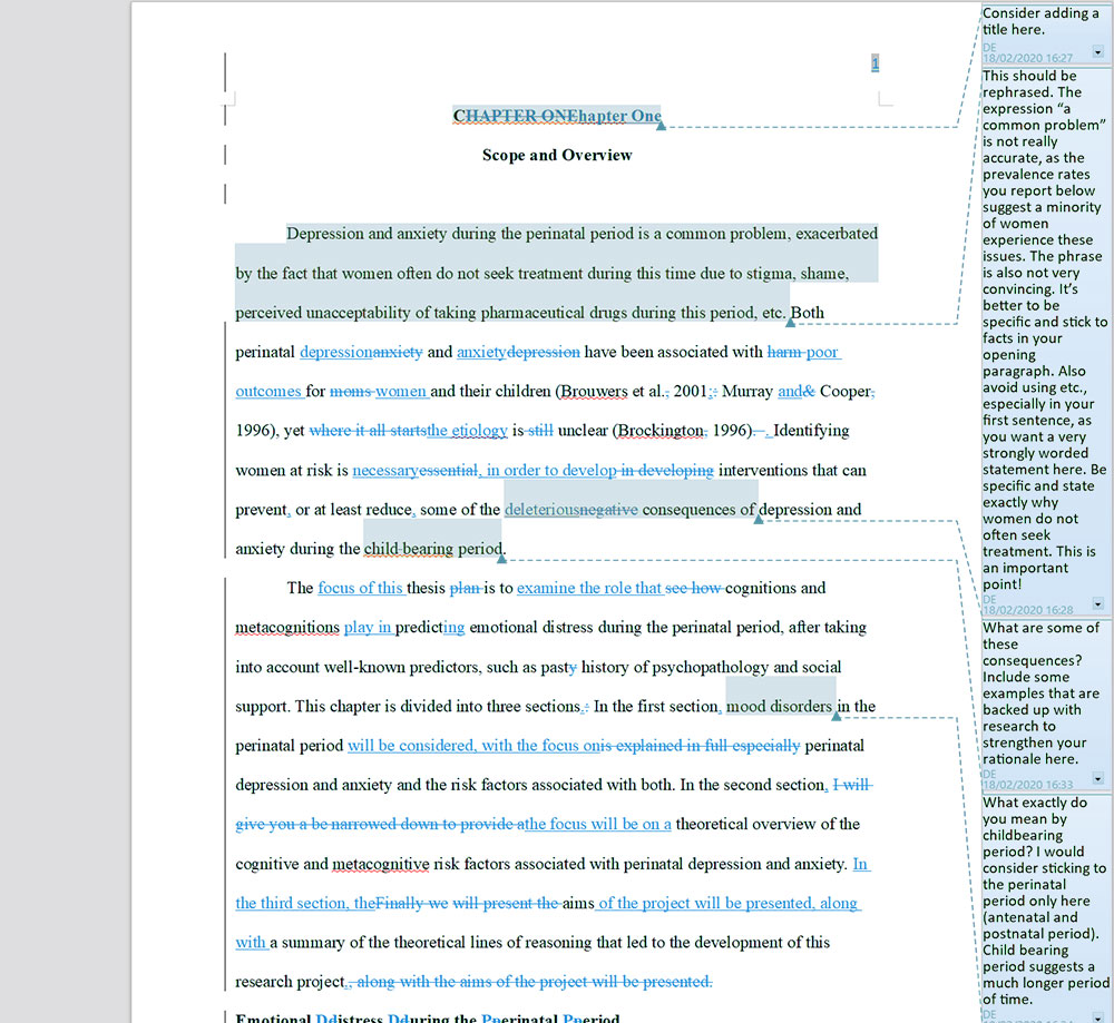 Chicago Thesis Editor