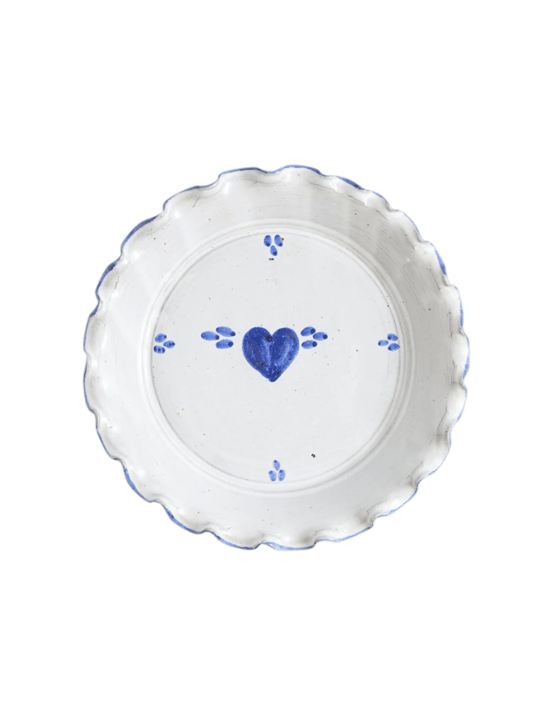 Ruffled Edge Pie Plate The Six Bells