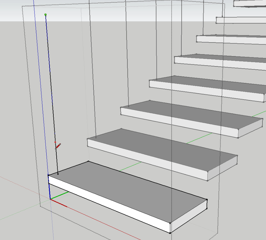 Quickly Modeling a Staircase in SketchUp with Components The SketchUp