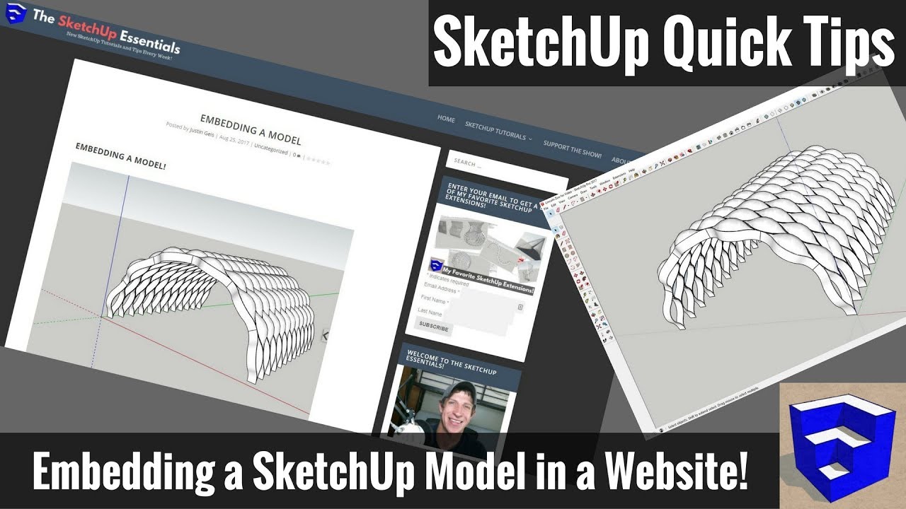 How to Embed SketchUp Models in a Web Page SketchUp