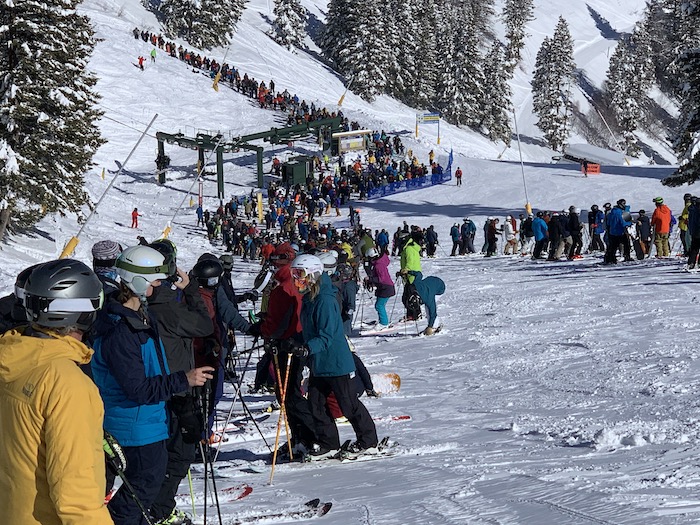 Why are lift lines so long this year? The Ski Diva