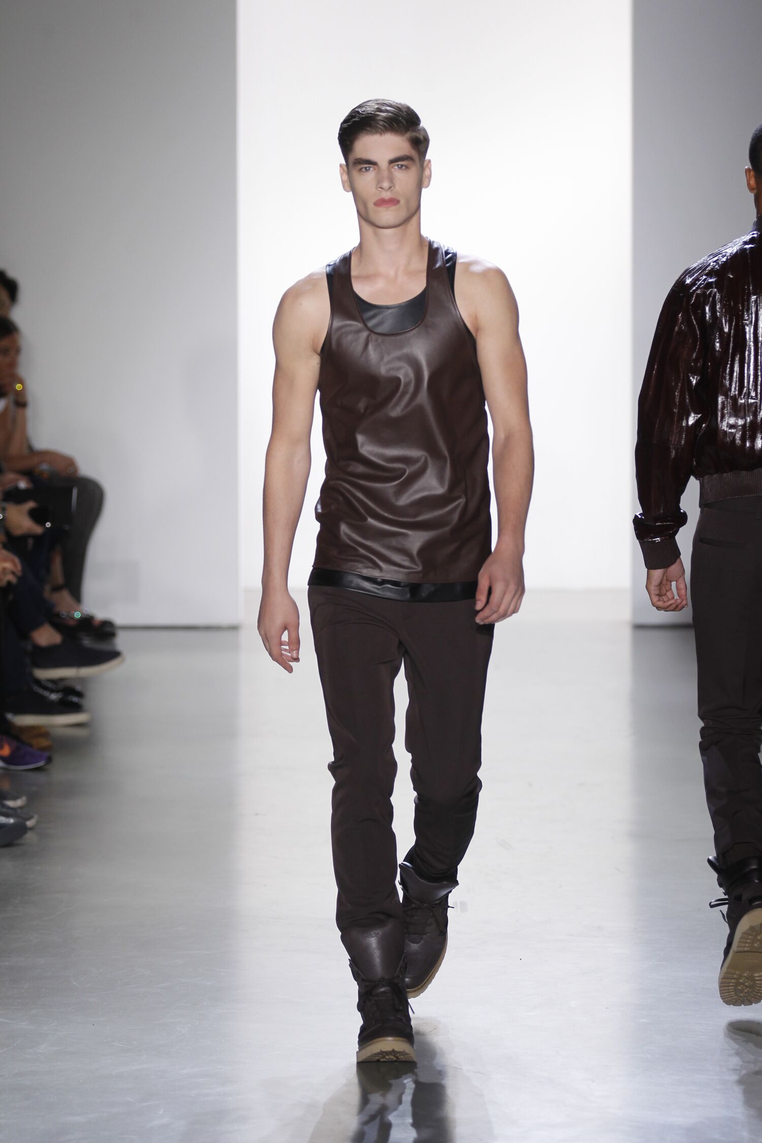 CALVIN KLEIN COLLECTION SPRING 2015 MEN'S COLLECTION The Skinny Beep