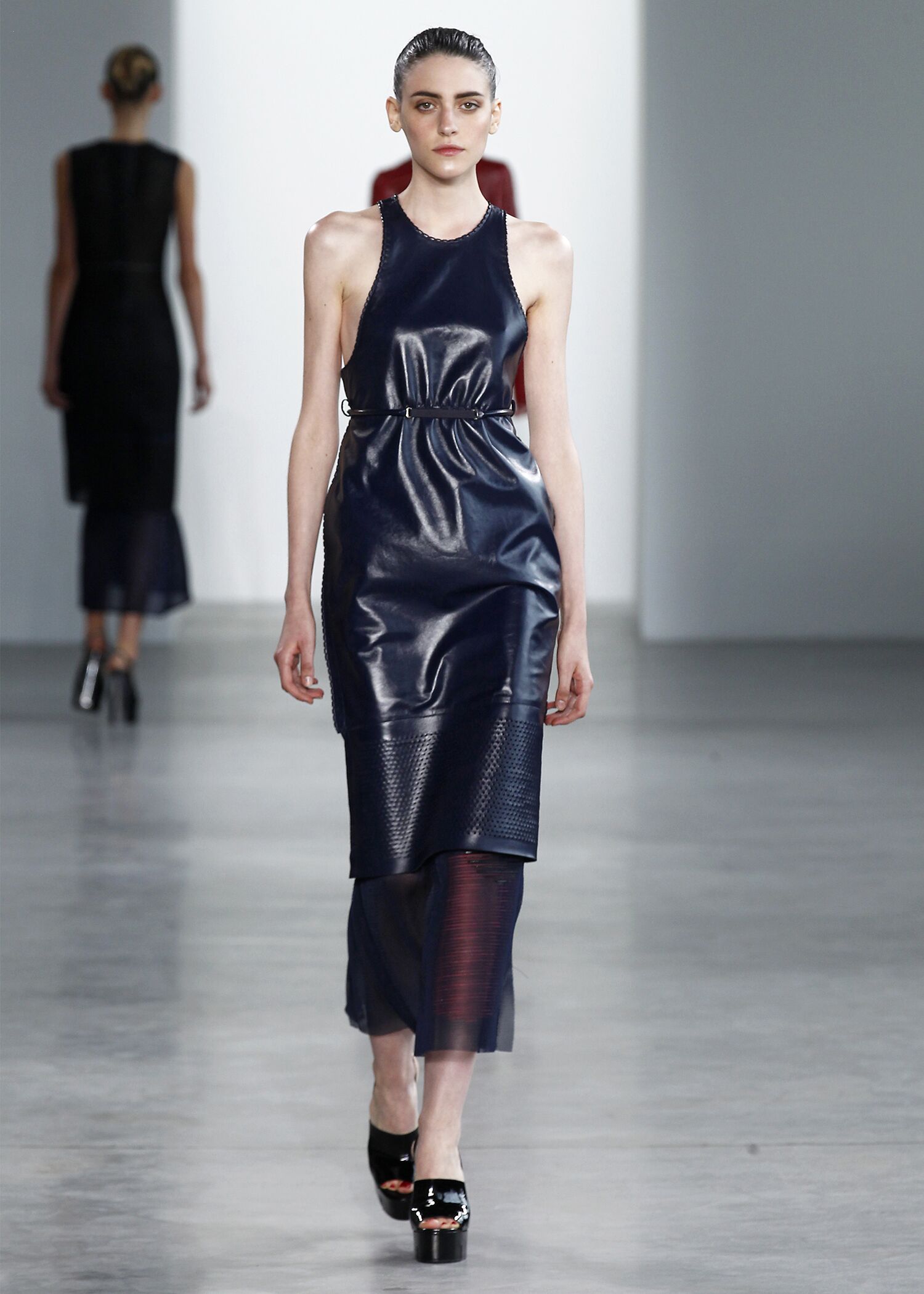 CALVIN KLEIN COLLECTION SPRING 2015 WOMEN'S COLLECTION The Skinny Beep