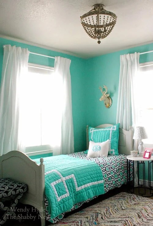 41 Unique and Awesome Turquoise Bedroom Designs The Sleep Judge