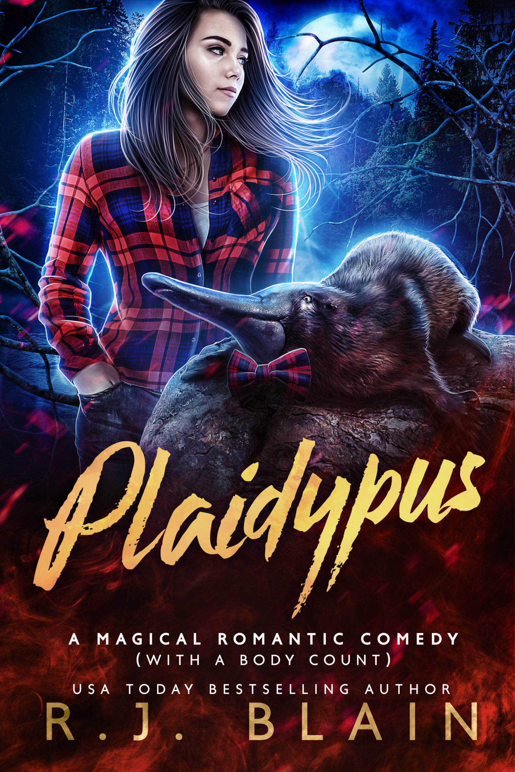 Plaidypus: a Magical Romantic Comedy (with a body count) Coming December 21, 2021! Warning: contains a minimum of two Canadians and a magical adventure to Australia.