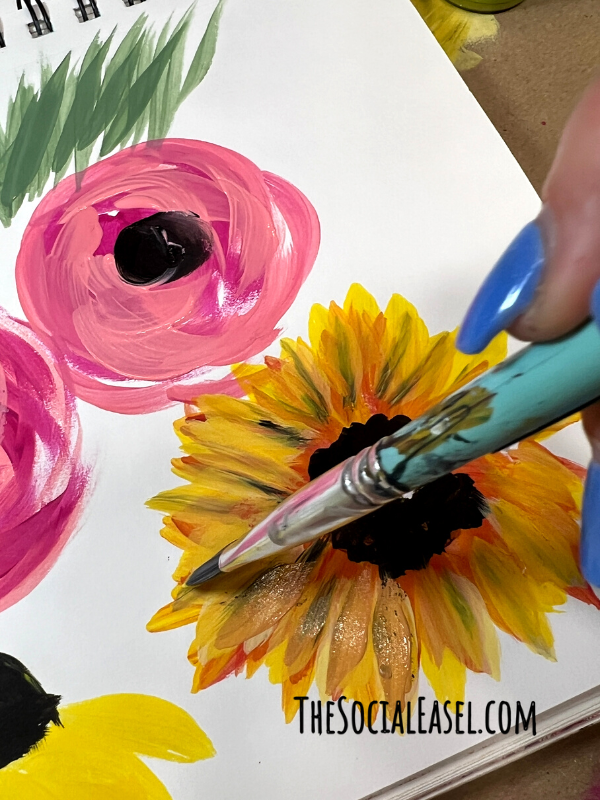 How to Use an Angled Paintbrush