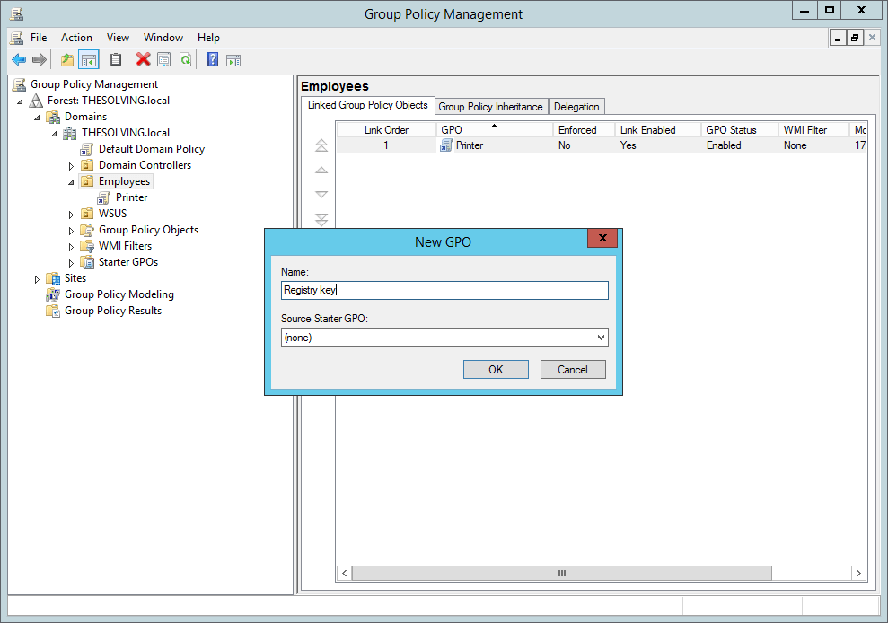 How to deploy a Registry Key via Group Policy The Solving