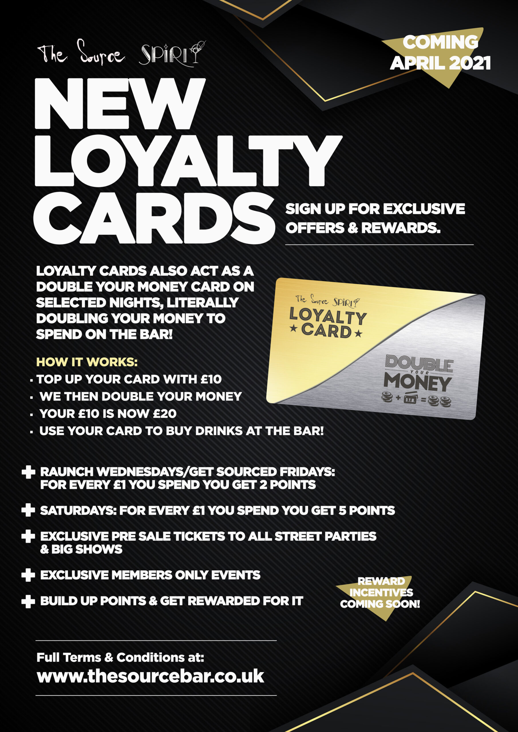Loyalty Card The Source Bar