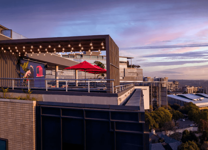 There's a NEW rooftop pool in Johannesburg and the views are stunning!