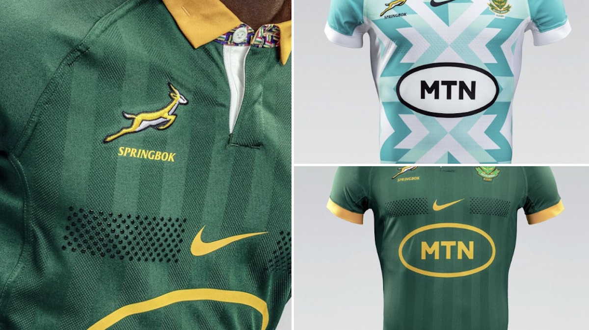 Springboks forced to ditch traditional green kit at Rugby World Cup