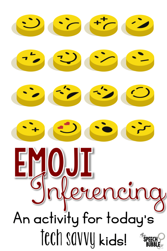 Emoji Inferencing in Speech Therapy The Speech Bubble SLP
