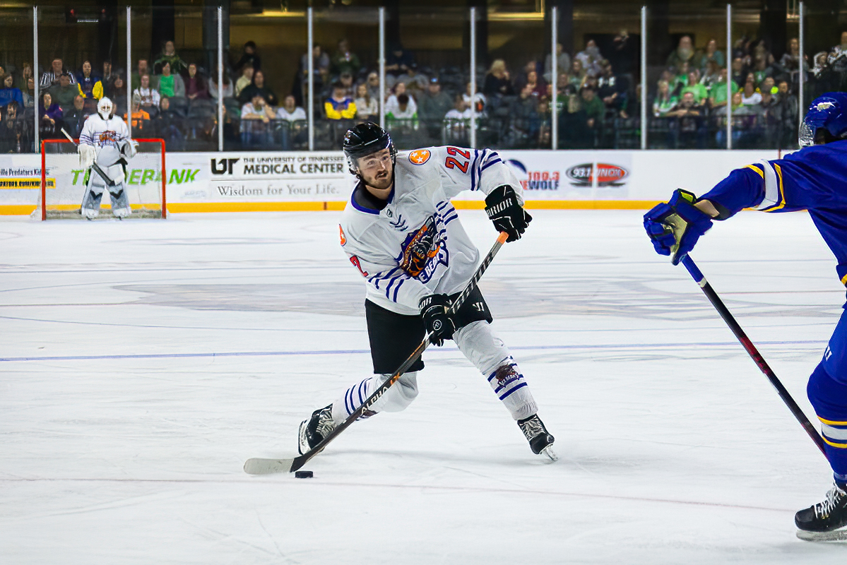 Ice Bears Bailey Conger Named Warrior/SPHL Player Of The Month SPHL