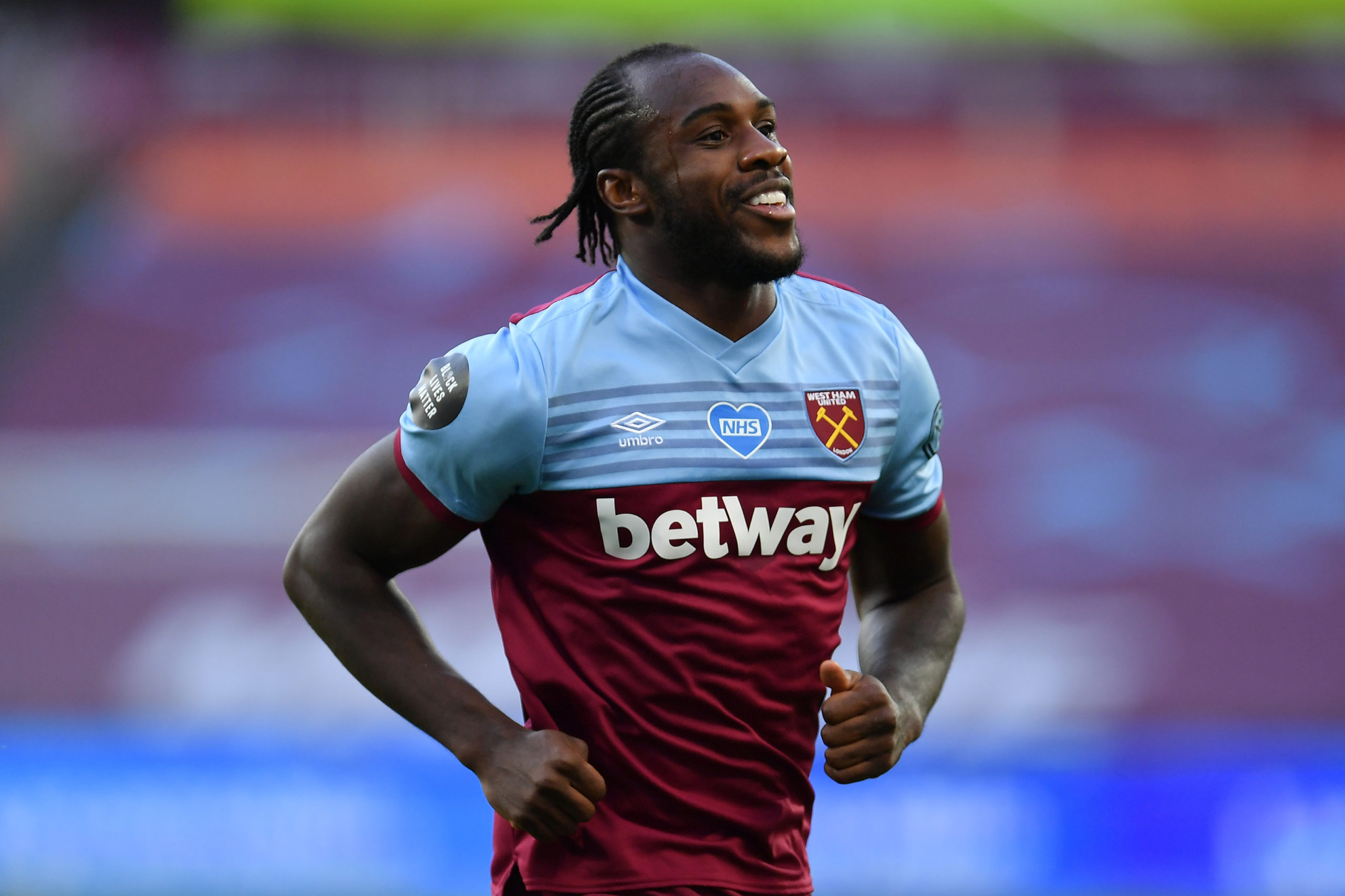 West Ham striker Michail Antonio 'stable' after car.