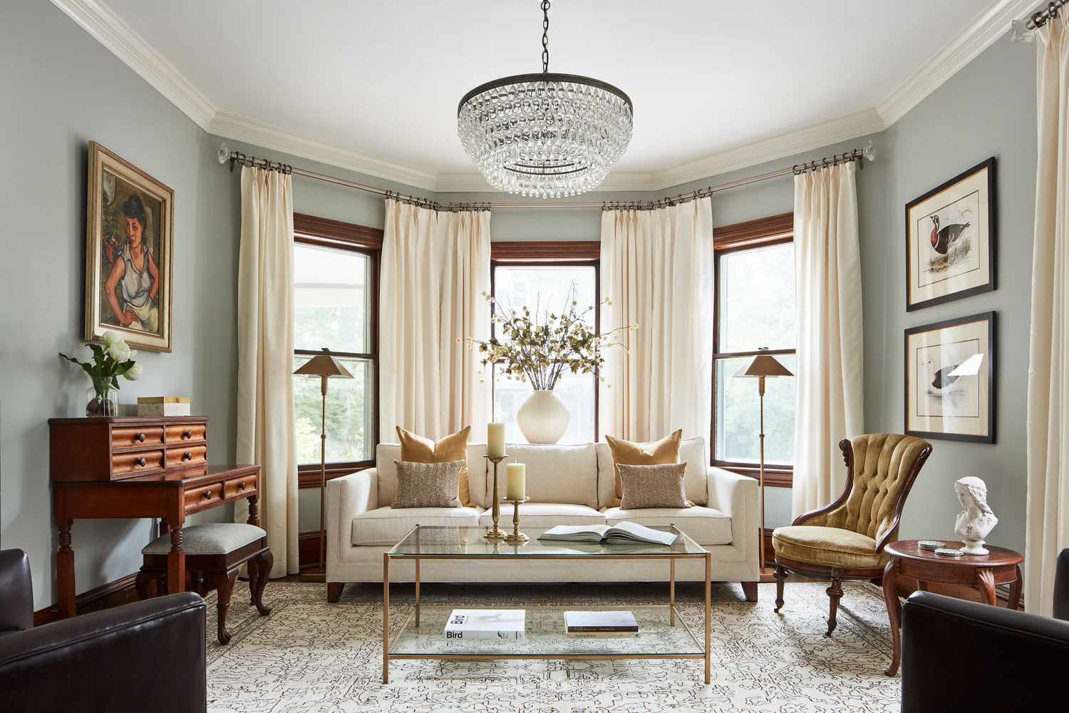 How Make a Couch in Front of a Window Look Stylish