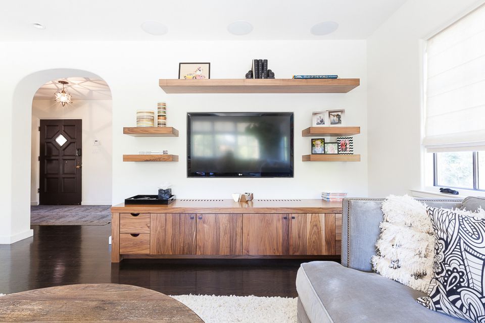How to Decorate Around a TV How to Decorate Around a TV