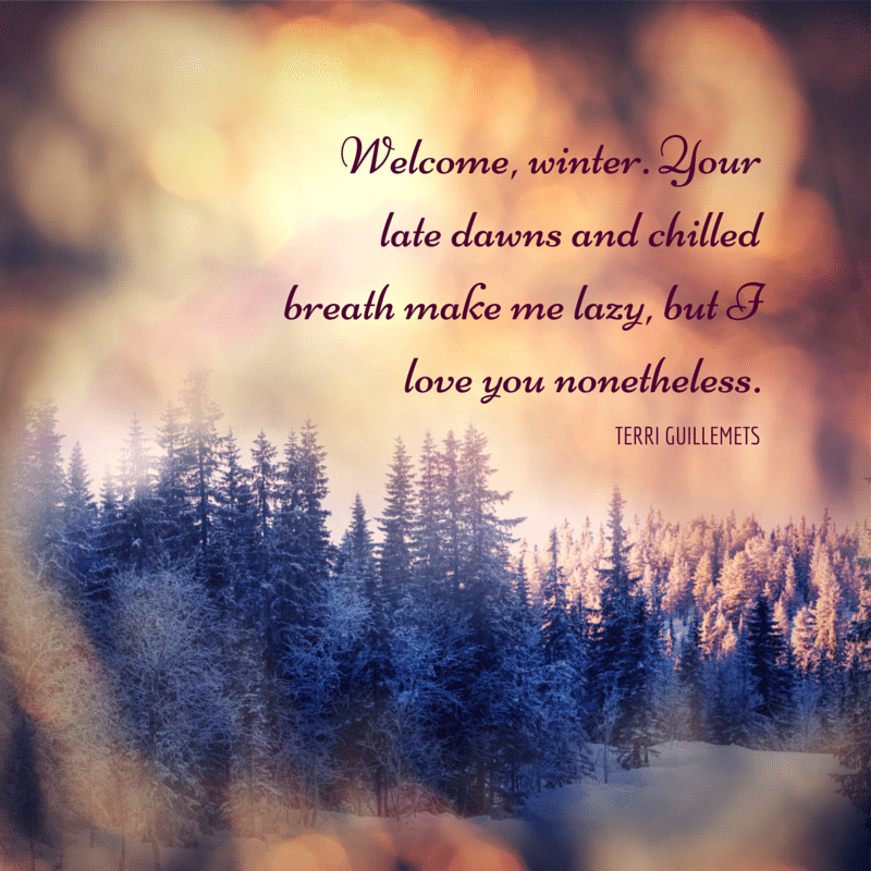 12 Cozy Quotes in Celebration of the Winter Solstice — The Squeeze