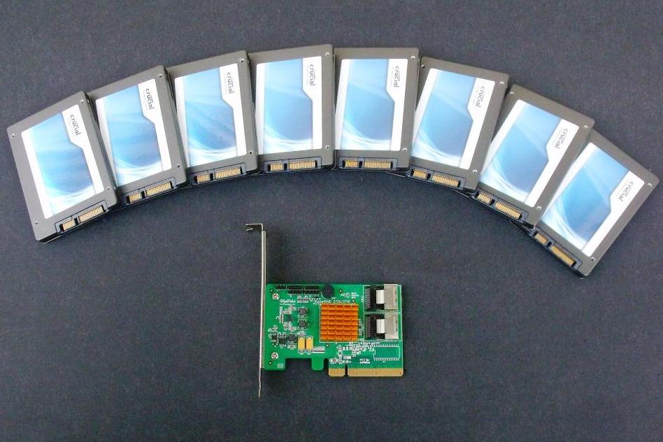 HighPoint 2720SGL RocketRAID Controller Review - Amazing 3GB/s Recorded ...