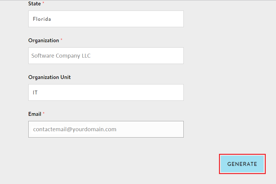How to Generate a Certificate Signing Request (CSR) for Media Temple