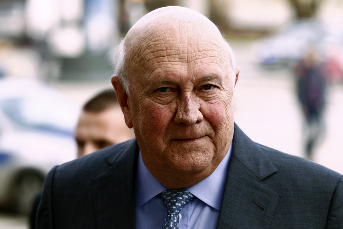 FW de Klerk, RIP