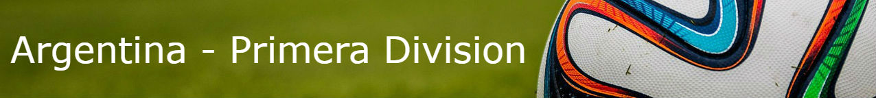 Argentina Primera Division Table 2021 The Stats Don't Lie
