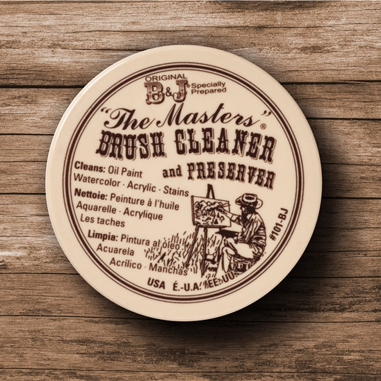 "The Masters" Brush Cleaner and Preserver 2.5 oz Jar