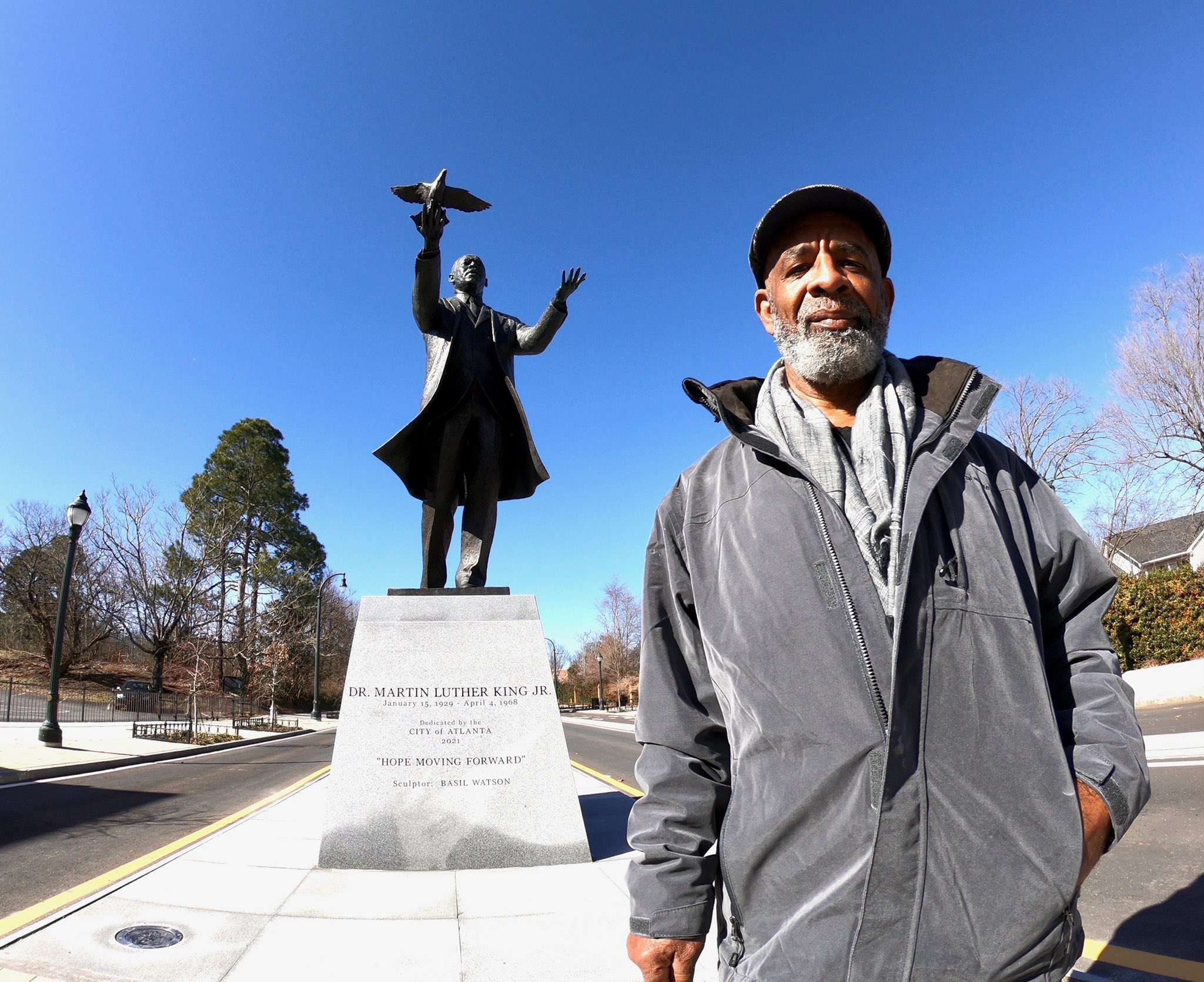Jamaican Sculptor Atlanta's Martin Luther King Statue “A Dream Come