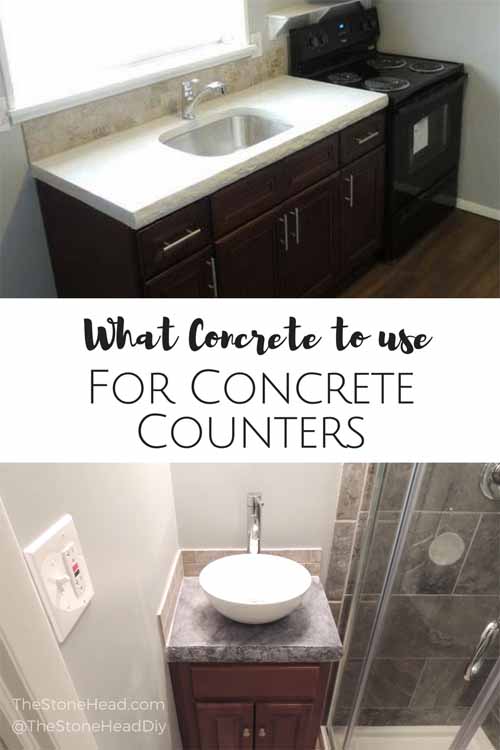 What Concrete to Use for Concrete Countertops Real Estate Kier
