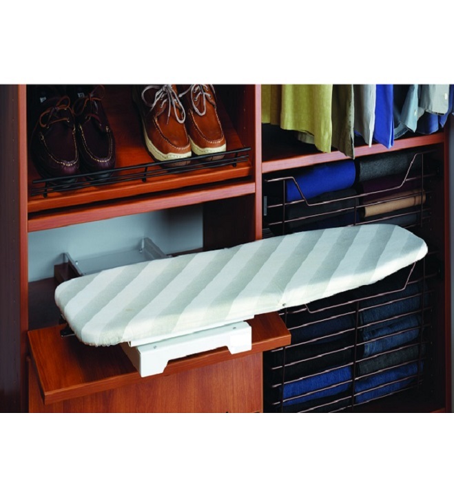 Lateral Shelf Mounted Ironing Board (HA03) Organise at The Storage Shop