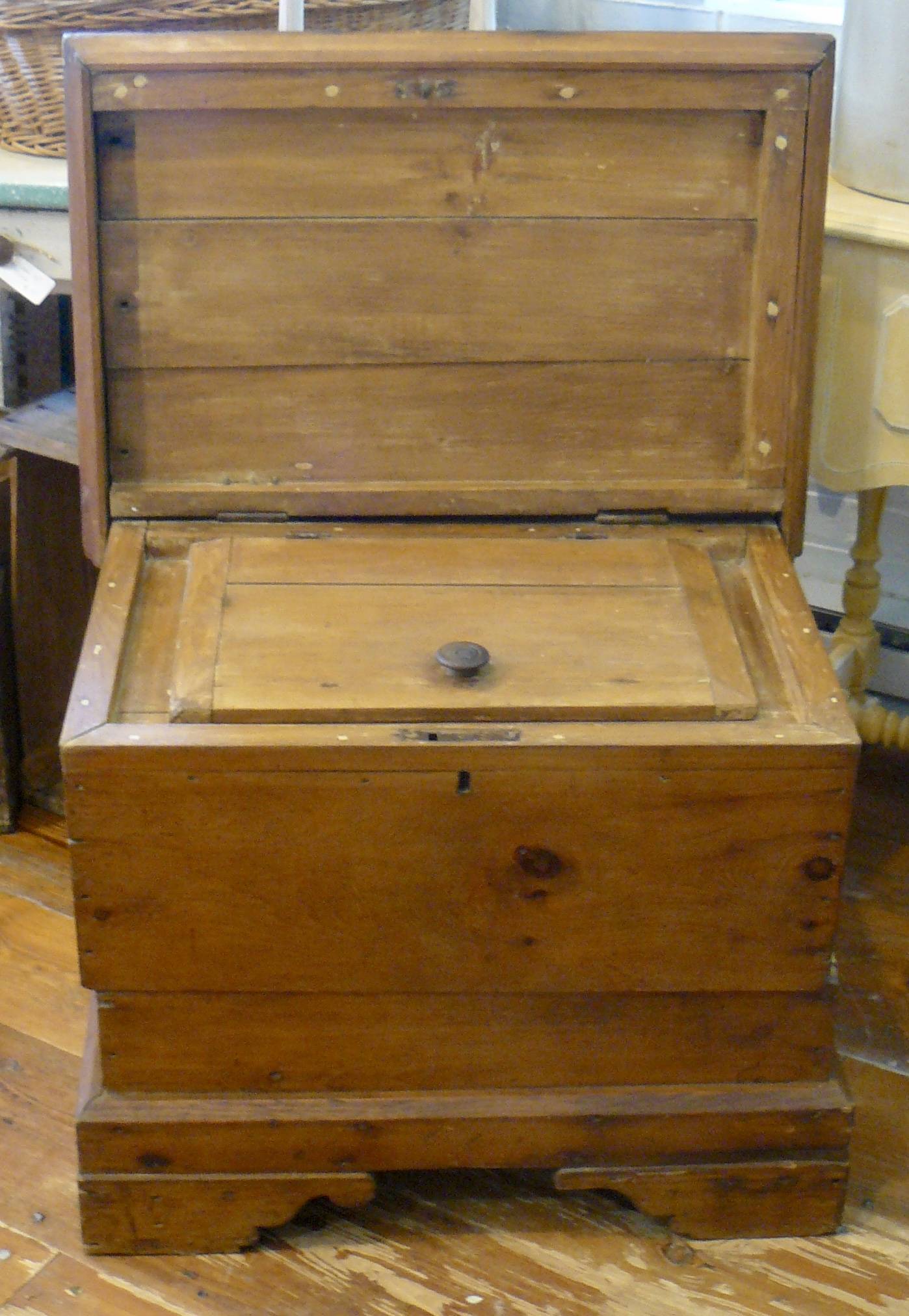 A Fifty Gallon Copper Kettle, an Antique Ice Chest and a Few Good Books