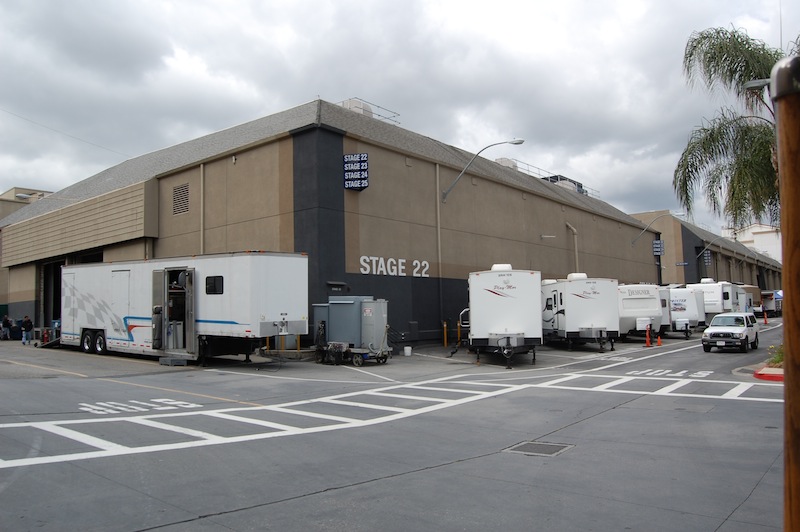 the Universal Studios Hollywood Stage 22