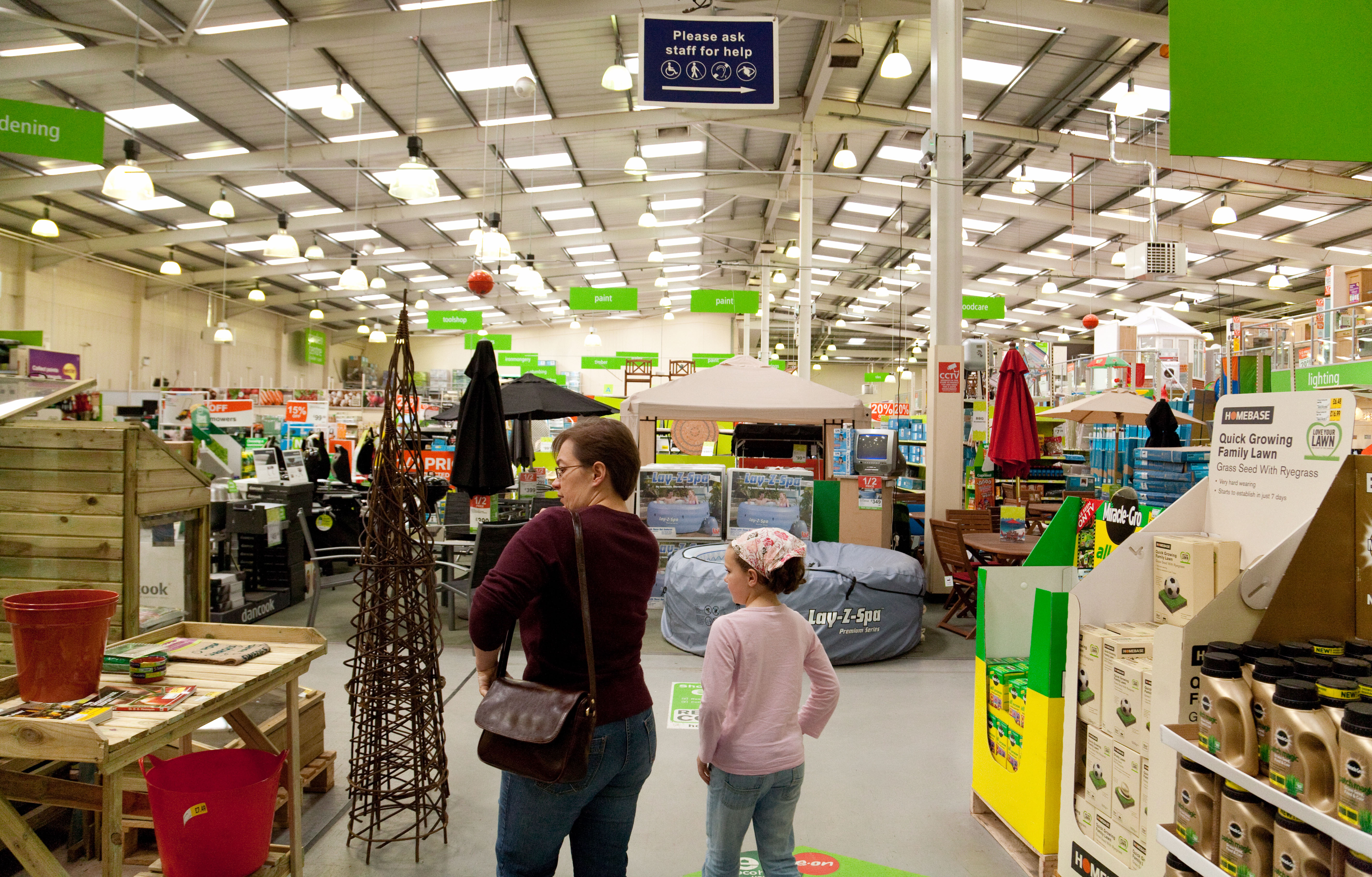Which DIY stores do home delivery? Homebase, B&Q, Wickes and Screwfix