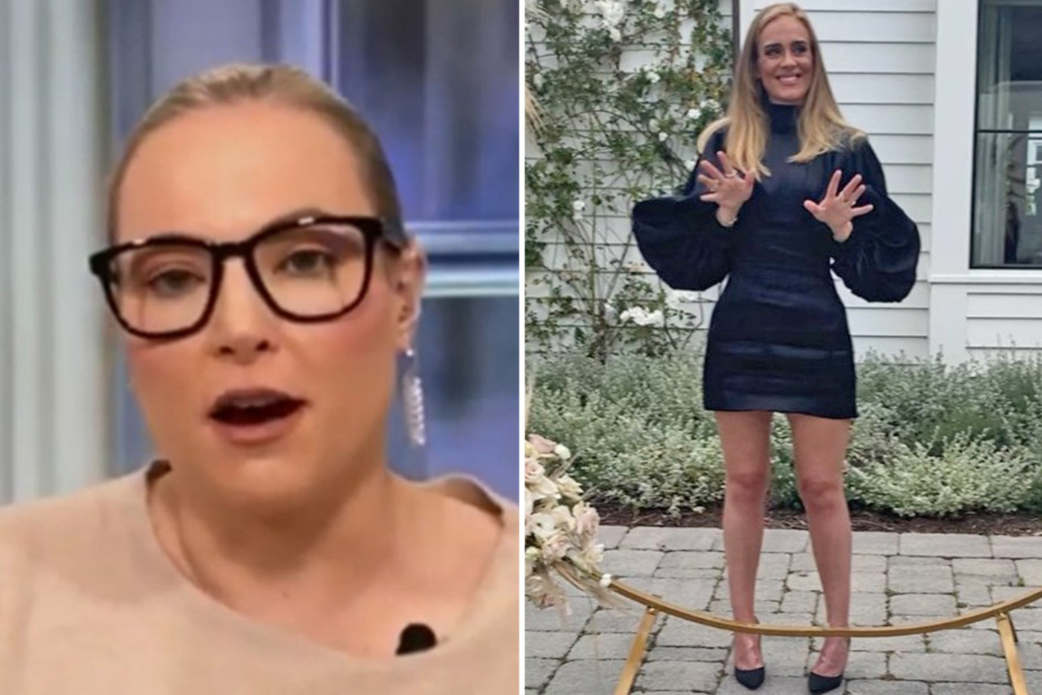 The View’s Meghan McCain slams praise over Adele’s weight loss for