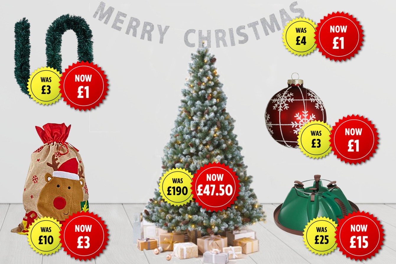 Homebase launches Christmas clearance sale with up to 75 off