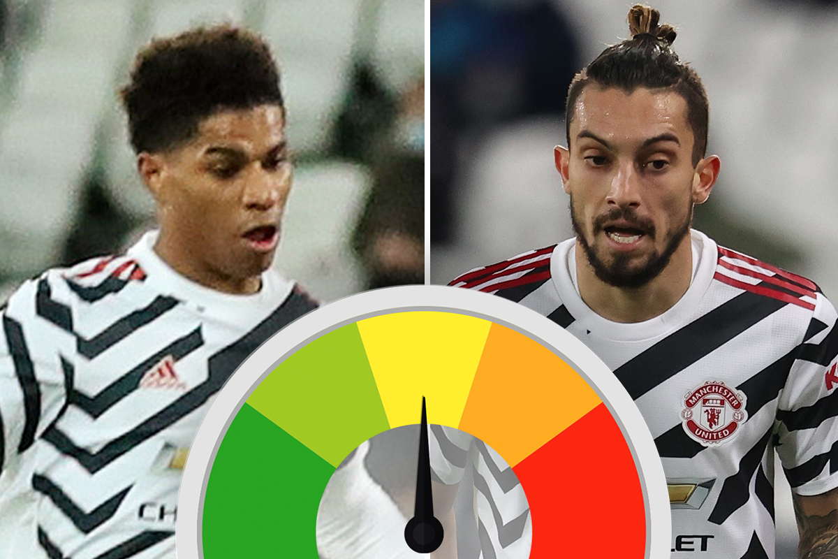 Man Utd ratings Super subs Rashford and Fernandes save