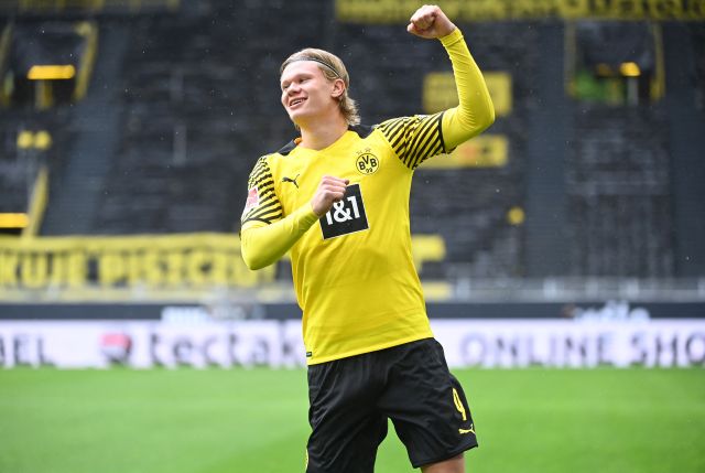 Erling Haaland Matches Ronaldo S 24 Year Record With 40th Goal Of Season In Dortmund S Game Against Bayer Leverkusen Spy Gists