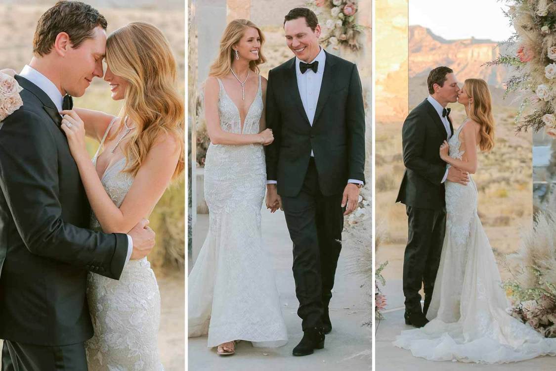 DJ Tiesto, 50, marries 24 year old model Annika Backes in stunning
