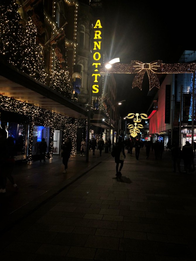 Dublin's Christmas lights turned on to mark official start of festive