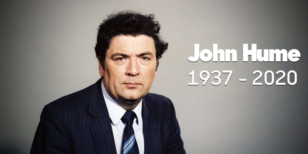 John Hume dead Former SDLP leader and Nobel laureate dies after