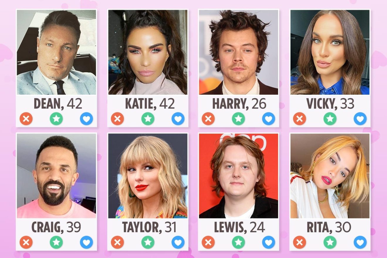 What the stars might say if they were on the exclusive dating app Raya