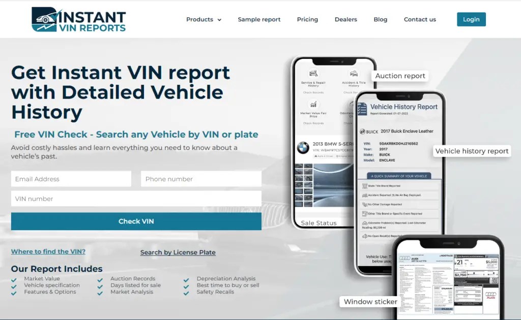 Best Free VIN Decoder 🏎️ VIN Number Check & Lookup Services
