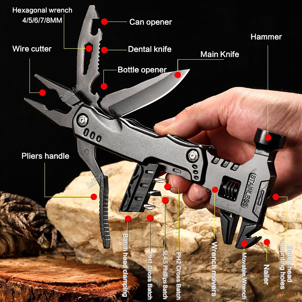 Hammer Multi Tool Wrench Multi Tool The Survival Island